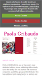 Mobile Screenshot of paolagribaudo.org